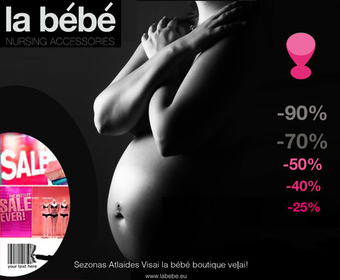 La Bebe lingerie izpārdošana!