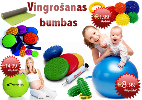 Vingrošanas bumbas Akcija!